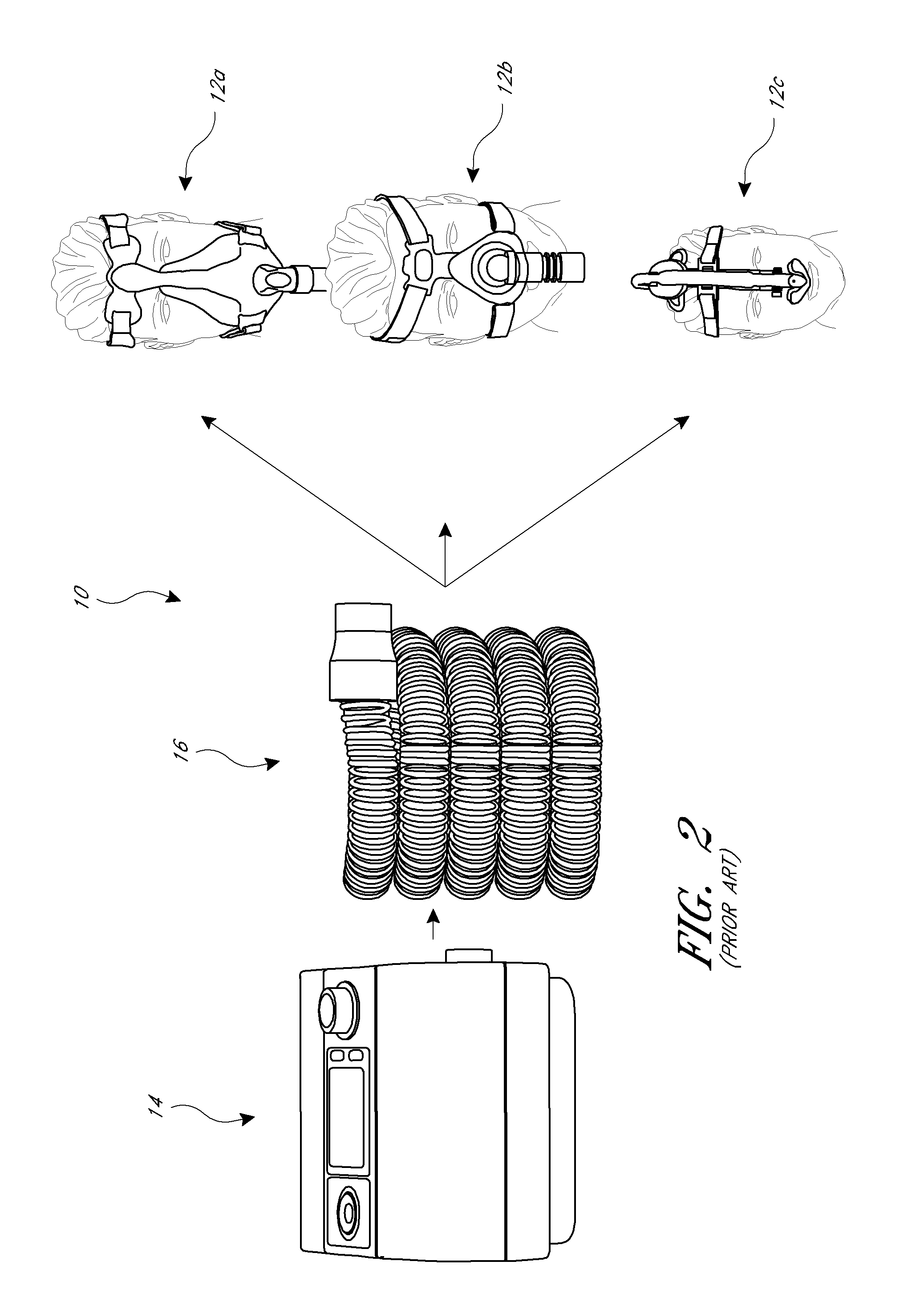 Auto-feedback valve for a sleep apnea device