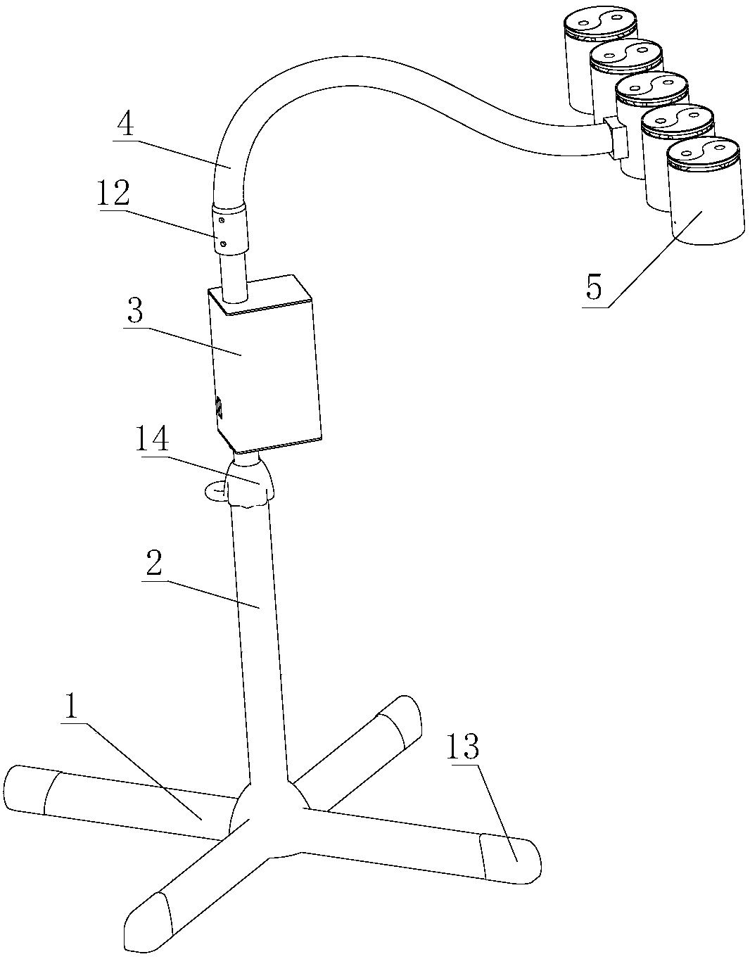 Moxibustion therapy device