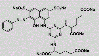 Modification method for reactive dye for leather