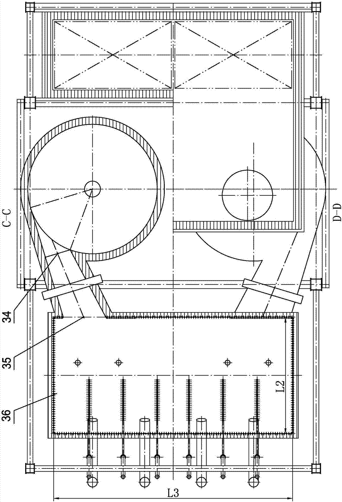 Low emission type circulating fluidized bed boiler