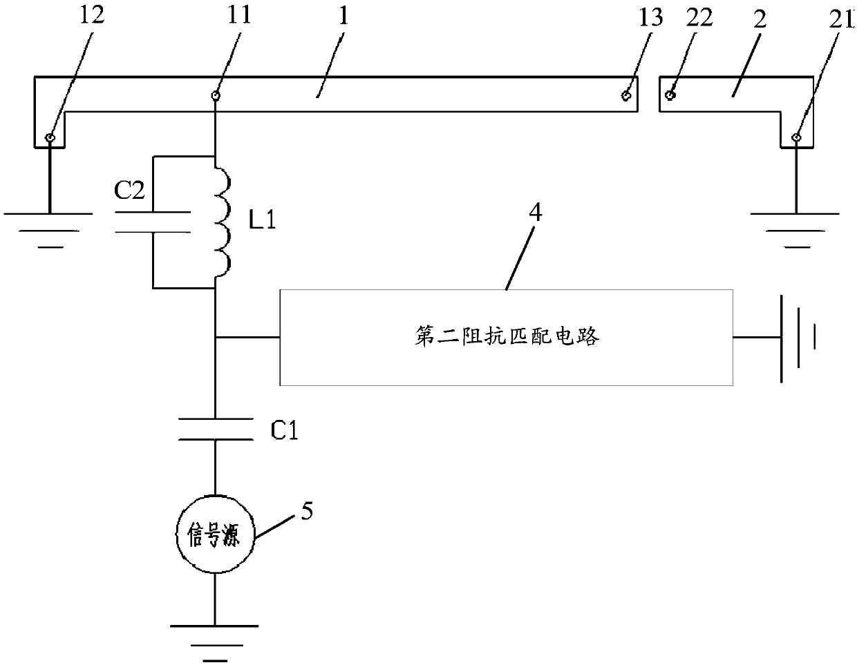 Antenna structure and communication terminal