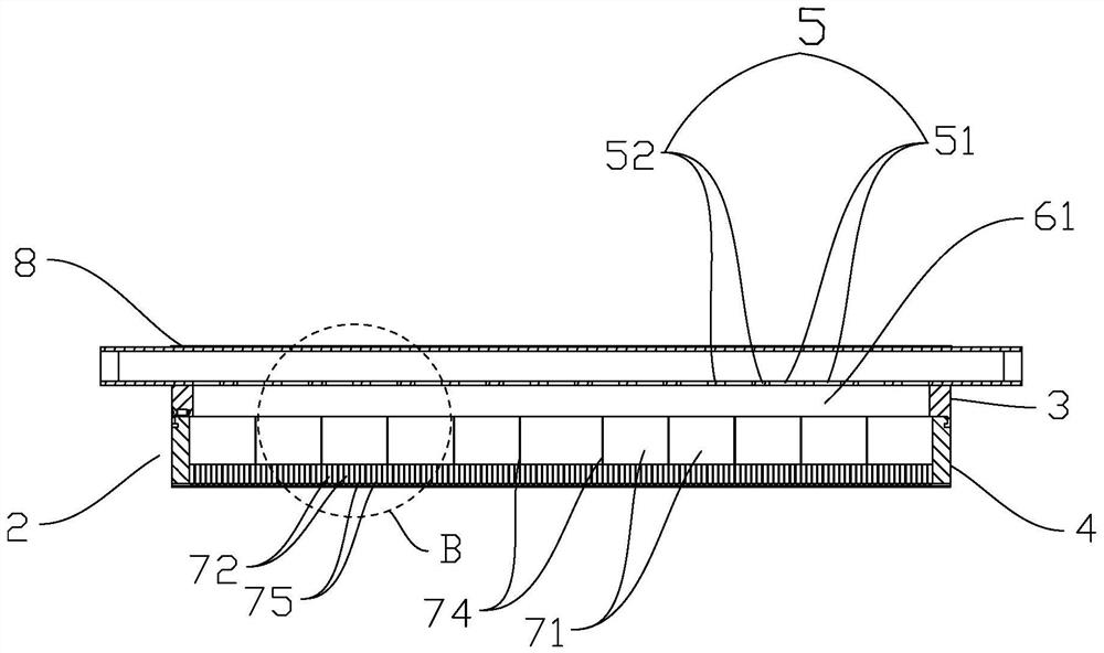 Detachable air knife capable of discharging air uniformly