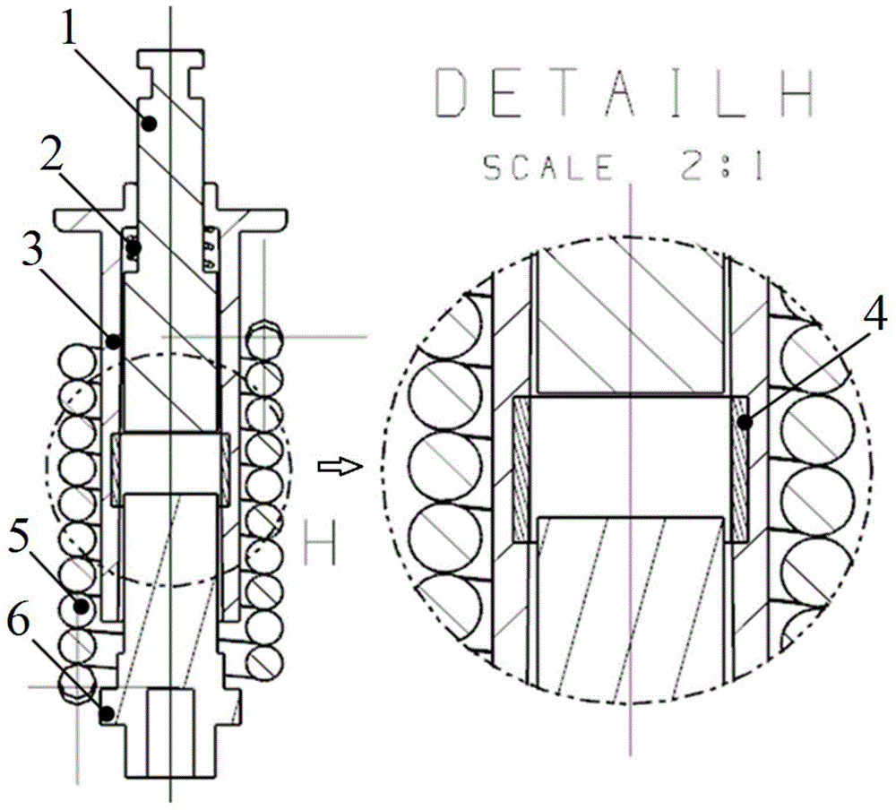 A controllable electromagnetic tripping device and tripping method with added magnetic conductor