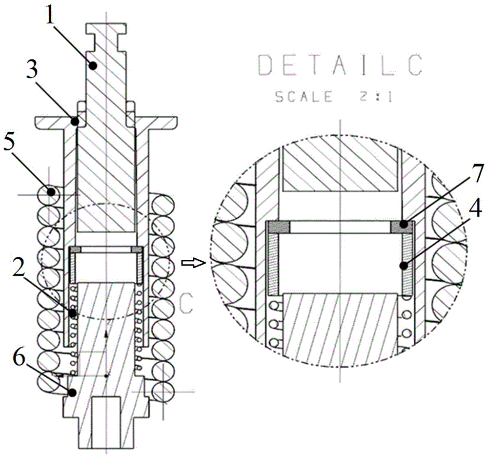 A controllable electromagnetic tripping device and tripping method with added magnetic conductor