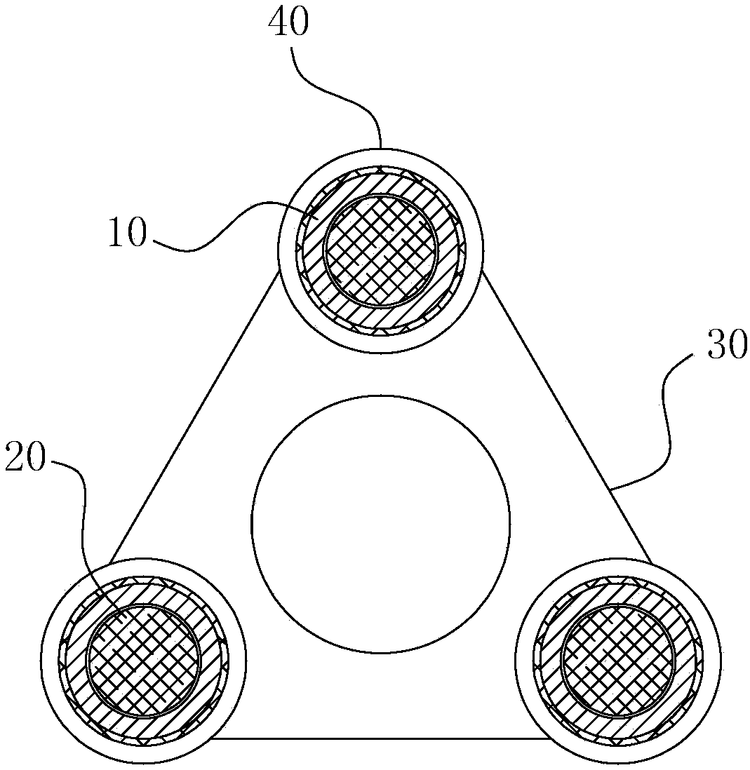 Magnetic attraction type foreign matter removing device