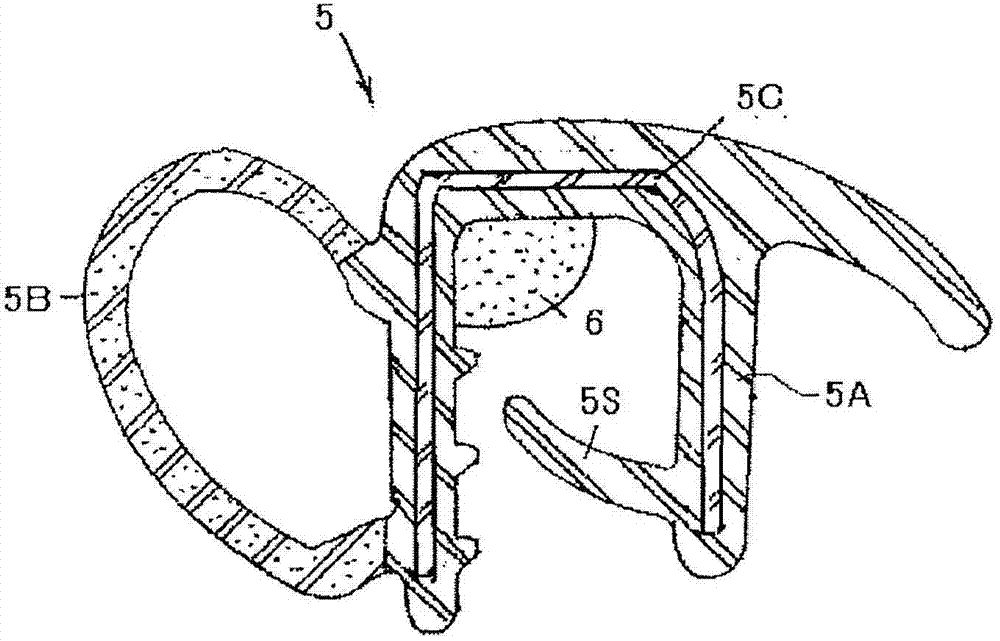 Foam rubber material for weather strip