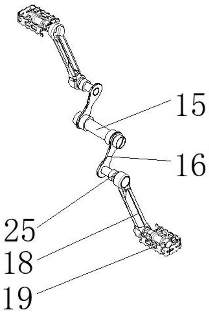 Chainless drive variable-speed bicycle