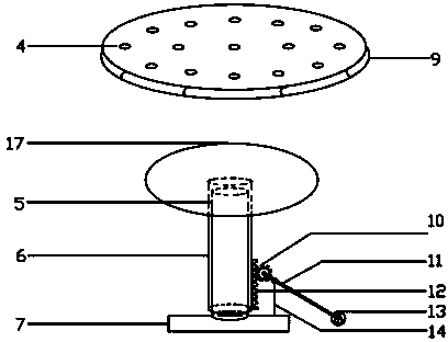 De-watering and collecting tester facilitating laboratory sample analysis