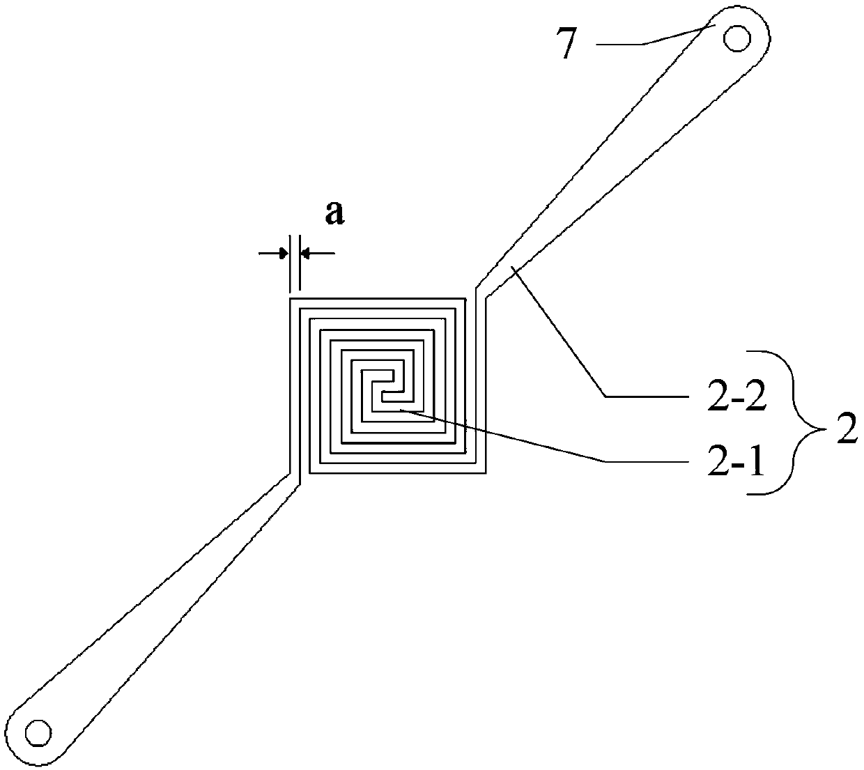 Two-dimensional thermal temperature difference type wind speed sensor and ambient self-compensation method for same