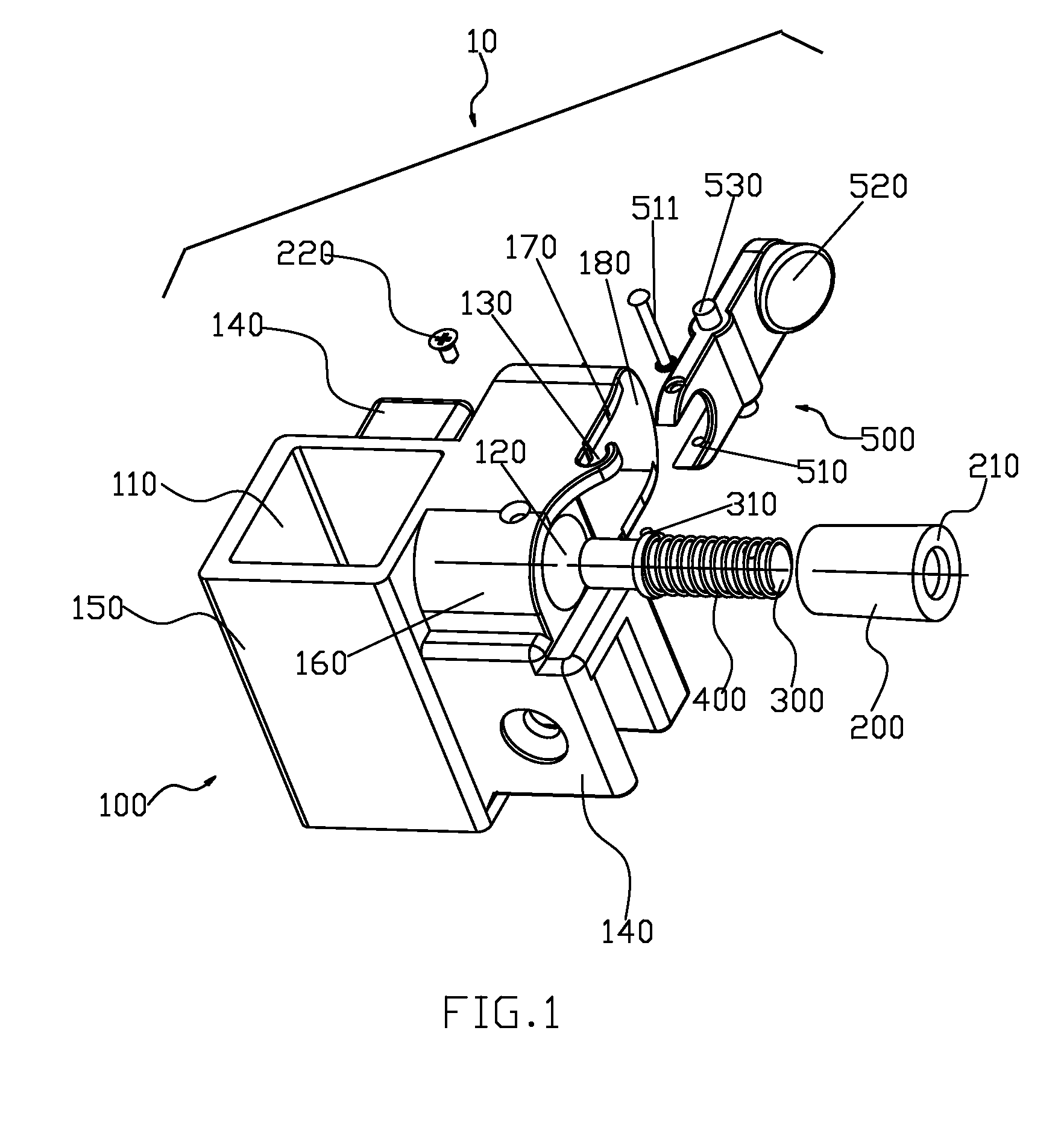 Sliding device used on the supporting shaft