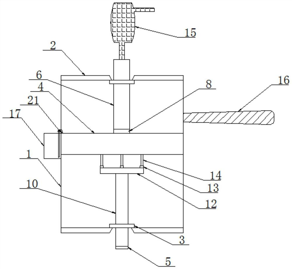 Power assisting device for handcart switch of switch cabinet