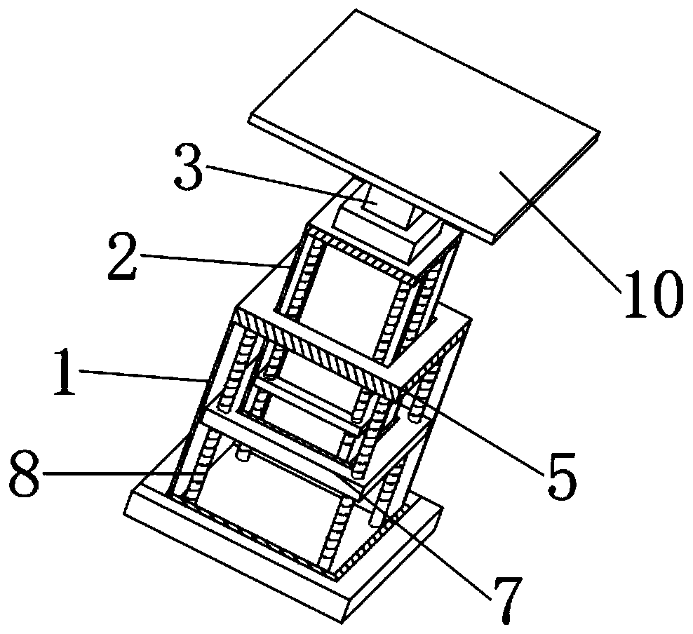 Jacket layer lifting equipment