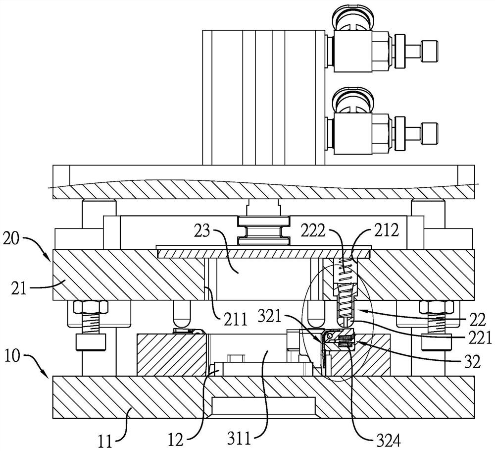 Limiting jig and limiting press-fit device