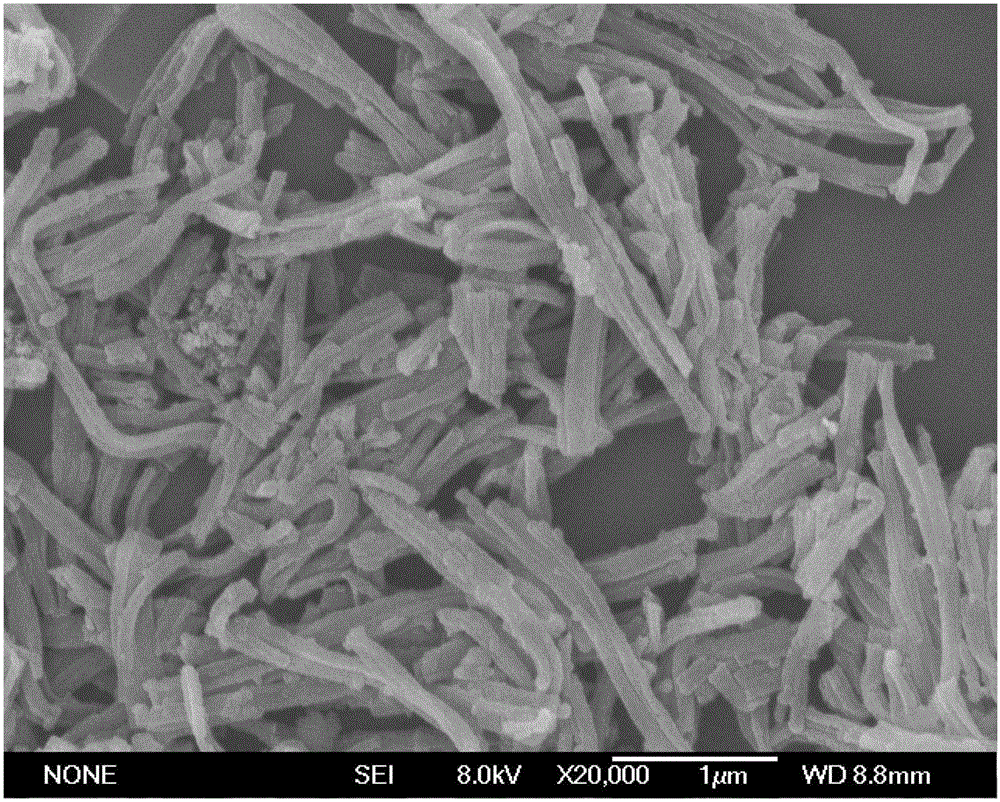 Method for manufacturing amorphous carbon and multi-walled carbon nano-tube composite electrode materials on basis of polypyrrole carbonization