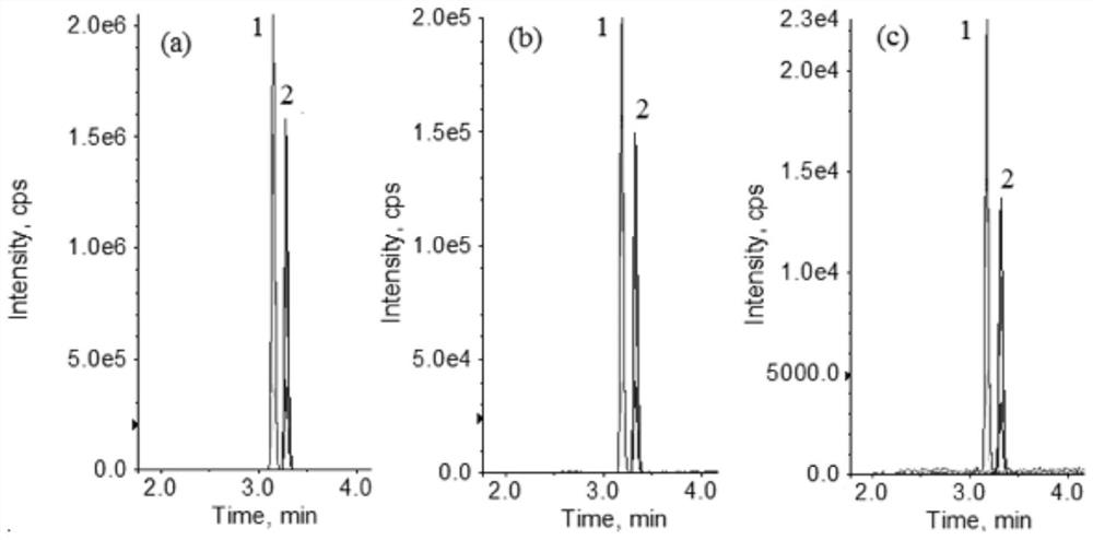 Boron nitride quantum dot modified nano-ring-shaped magnetic graphene oxide composite photocatalytic material and preparation method and application thereof