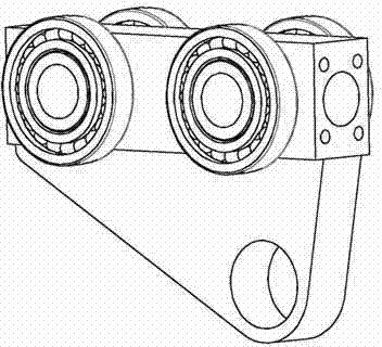 Vehicle wheel suspension mechanism capable of lifting vehicle wheels