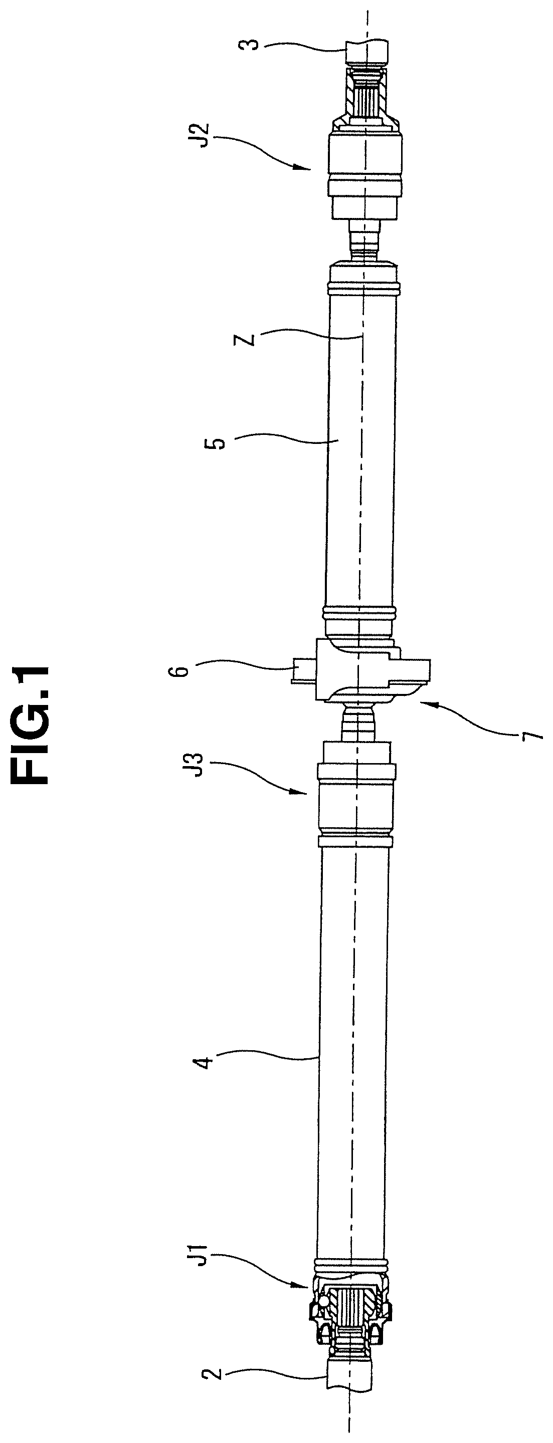 Power transmission shaft