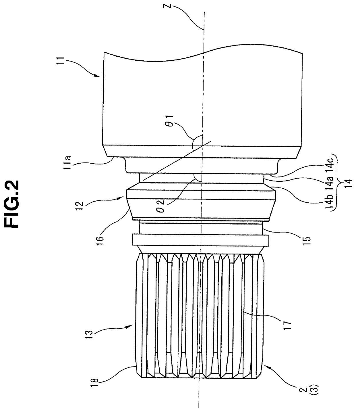 Power transmission shaft