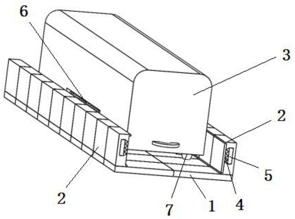 Maglev train system and maglev track thereof