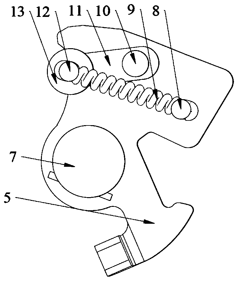 Novel ratchet-and-pawl mechanism capable of weakening impact and reducing abrasion and provided with main and auxiliary pawls