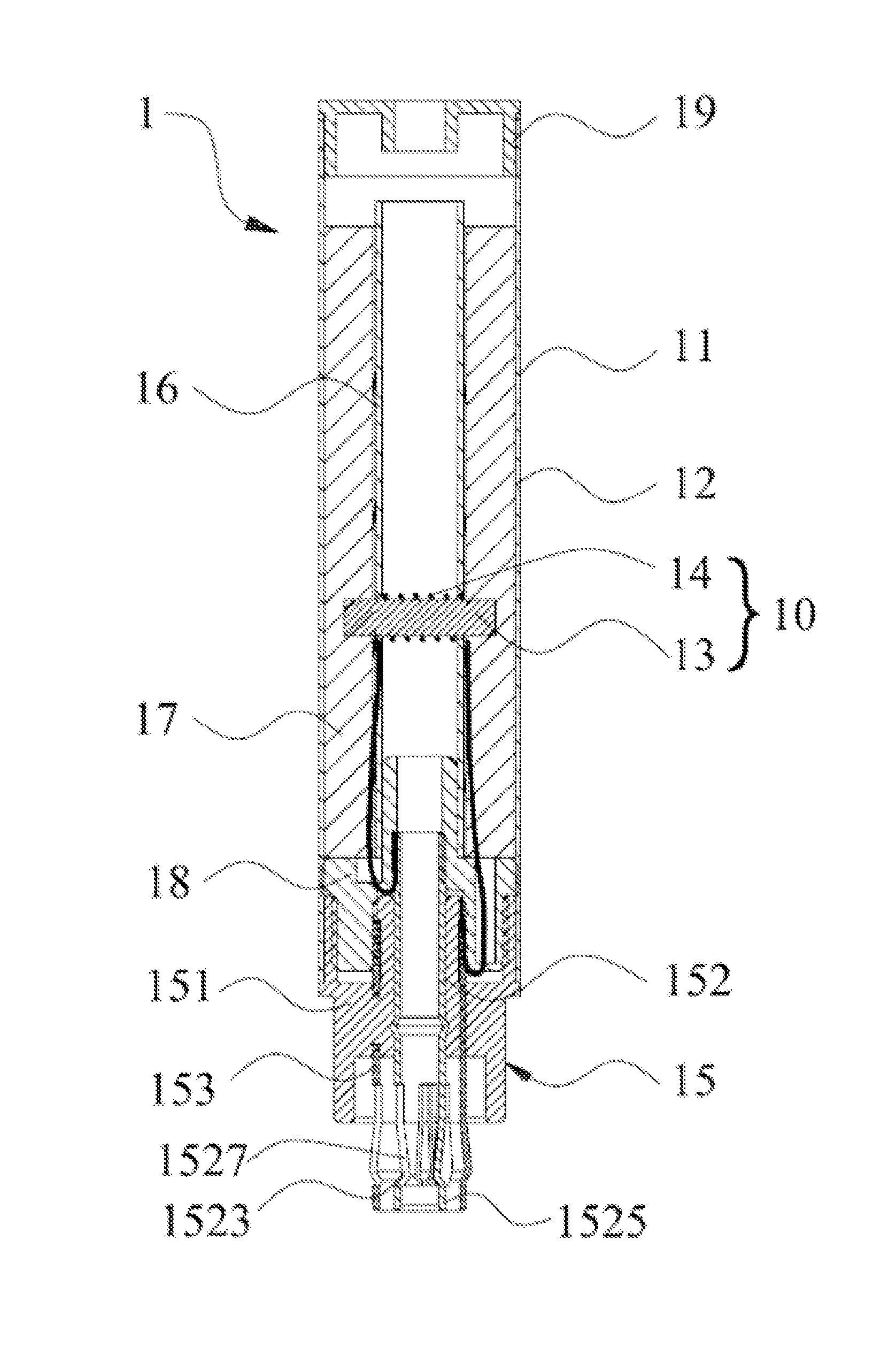 Atomizing device, battery assembly, and electronic cigarette having same