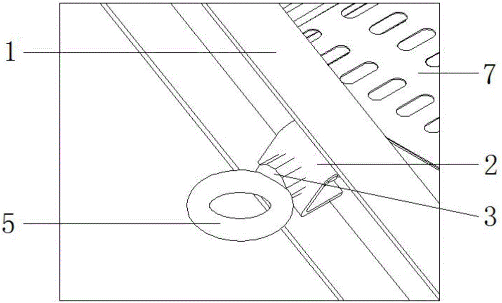 Building scaffolding stairs easy to detach and install and erection method thereof