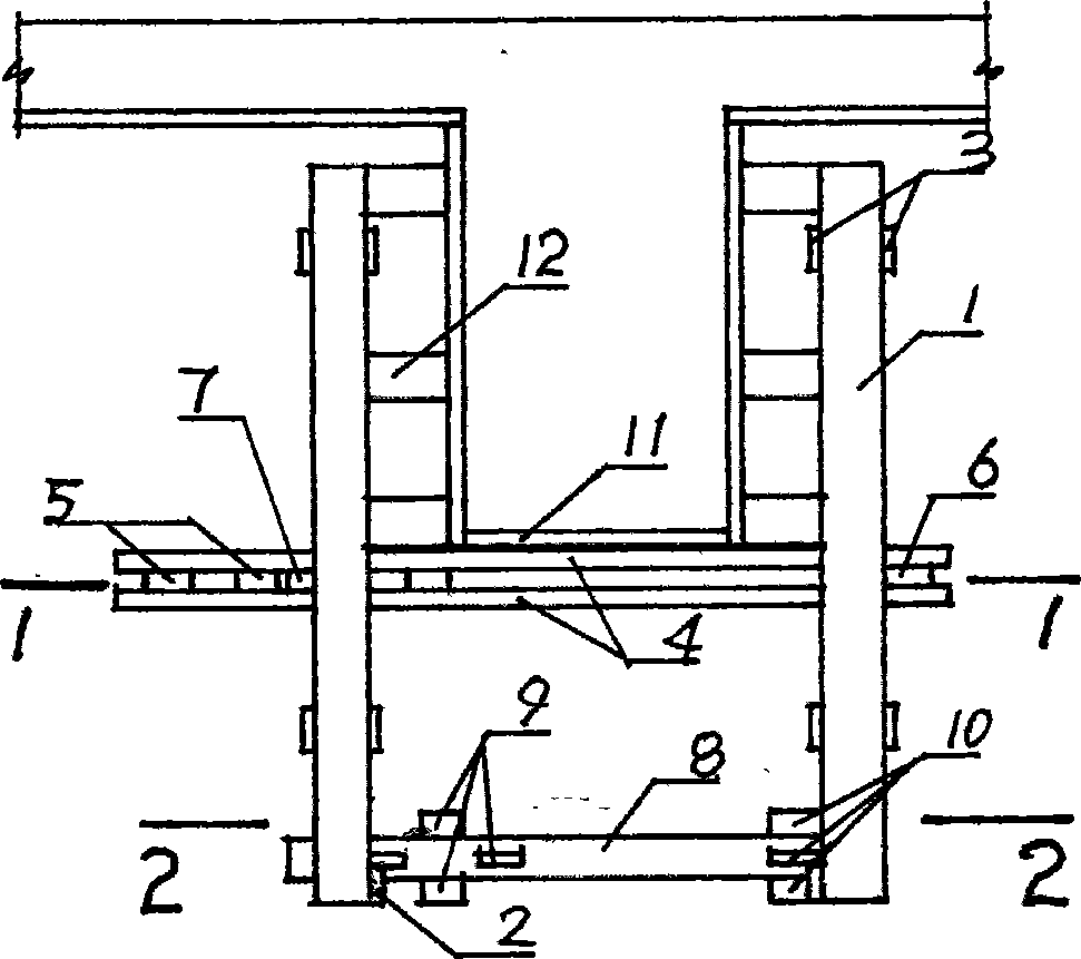 Concrete beam formwork support