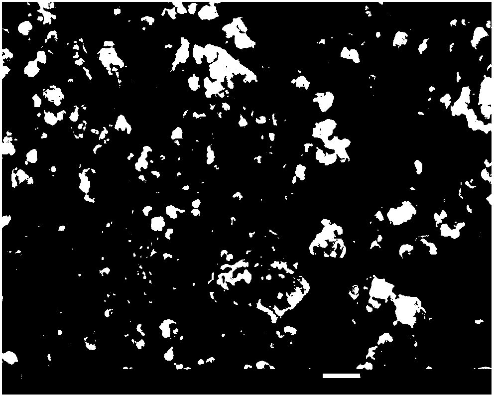 Synthesis method of Ln0.3Sr0.7Fe0.7Cr0.3O&lt;3-delta&gt; ion electronic mixed conductor material