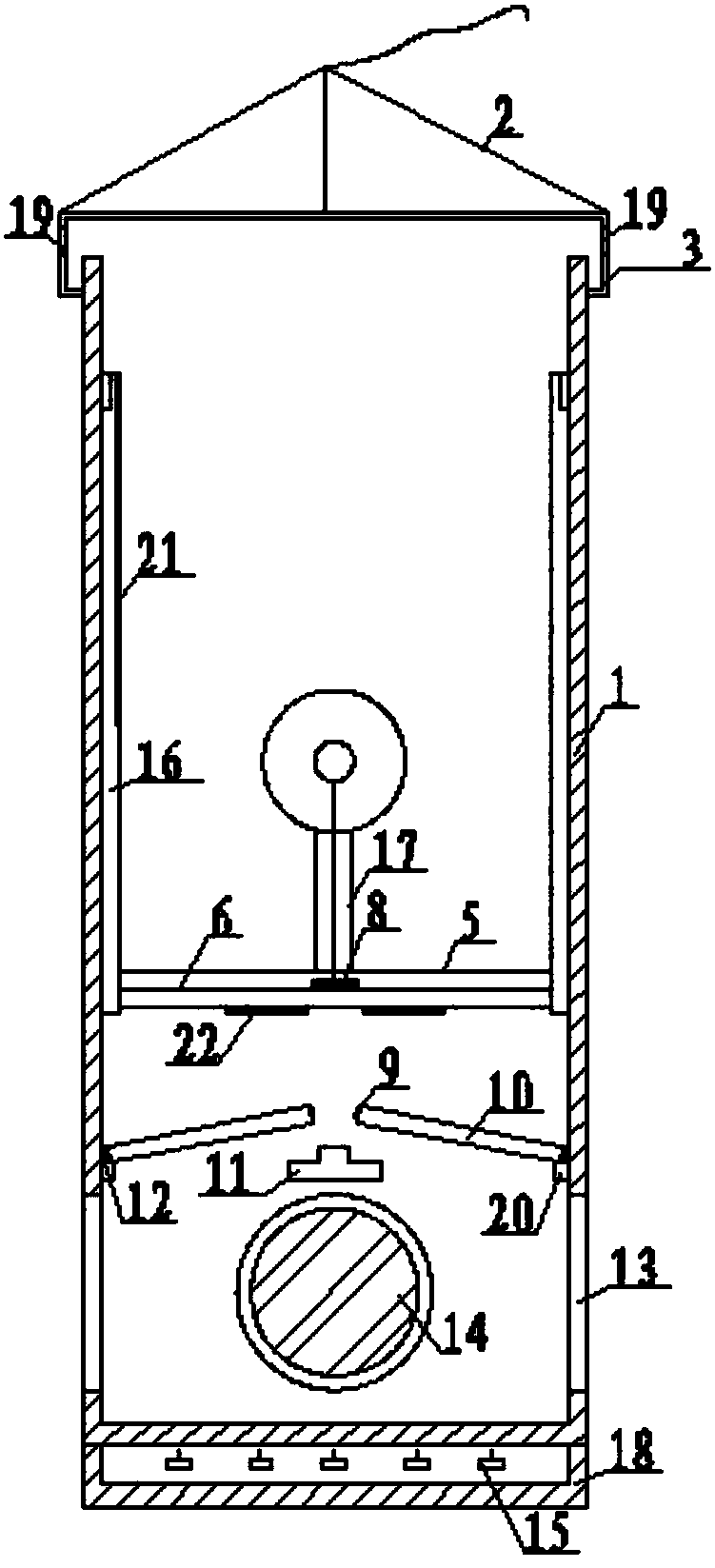 Portable underground water sampling device