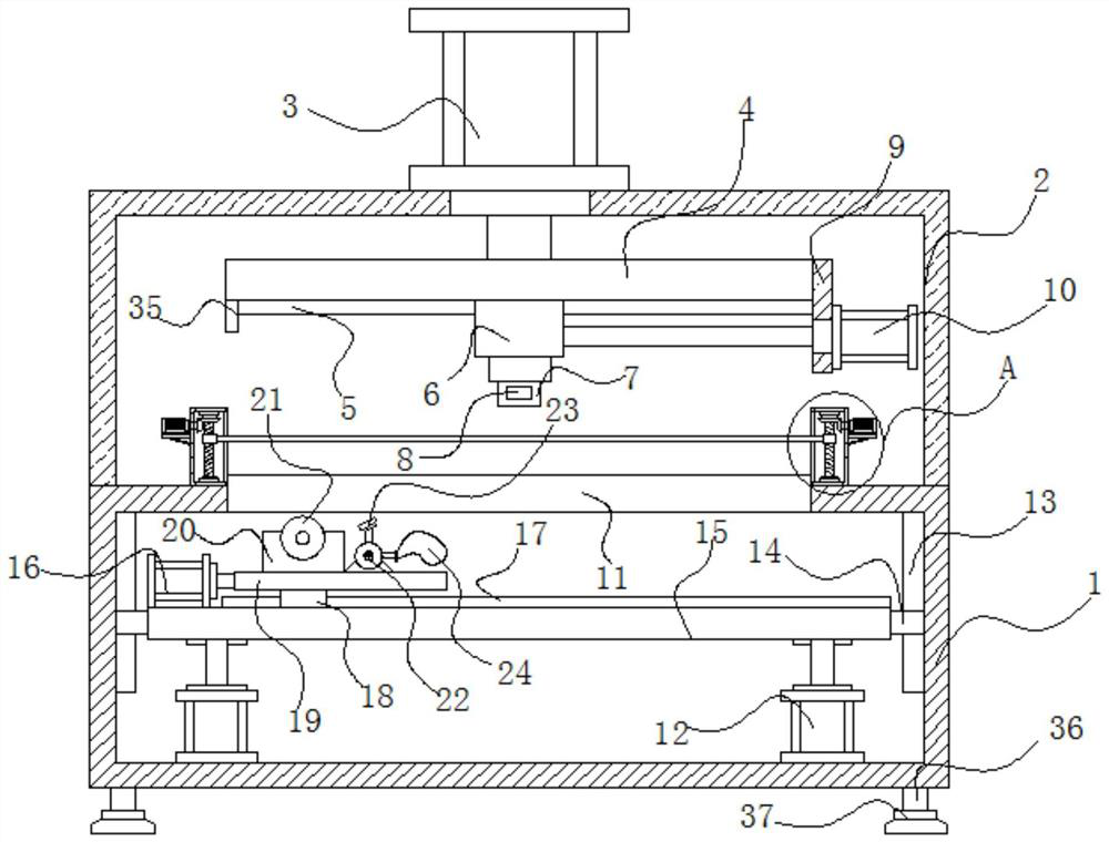 Double-channel gluing head of back plate folding and gluing machine