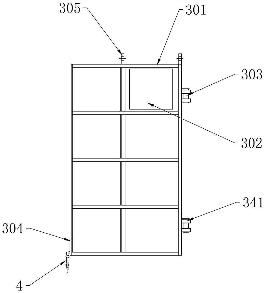 Fabricated ballasting device for preventing shield tail from floating upwards