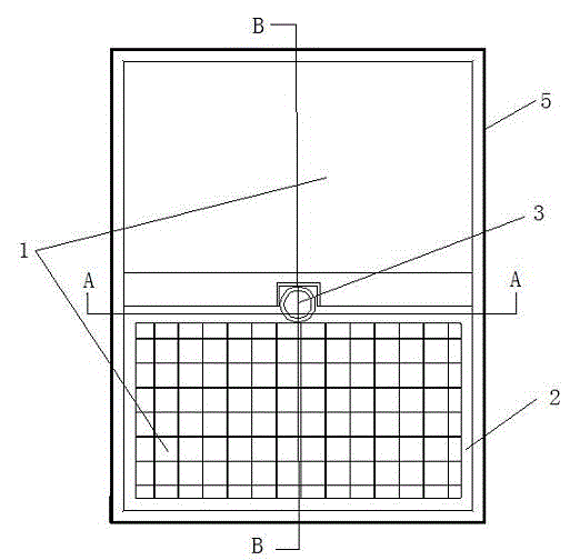 Integrated bathroom base plate and manufacturing method thereof