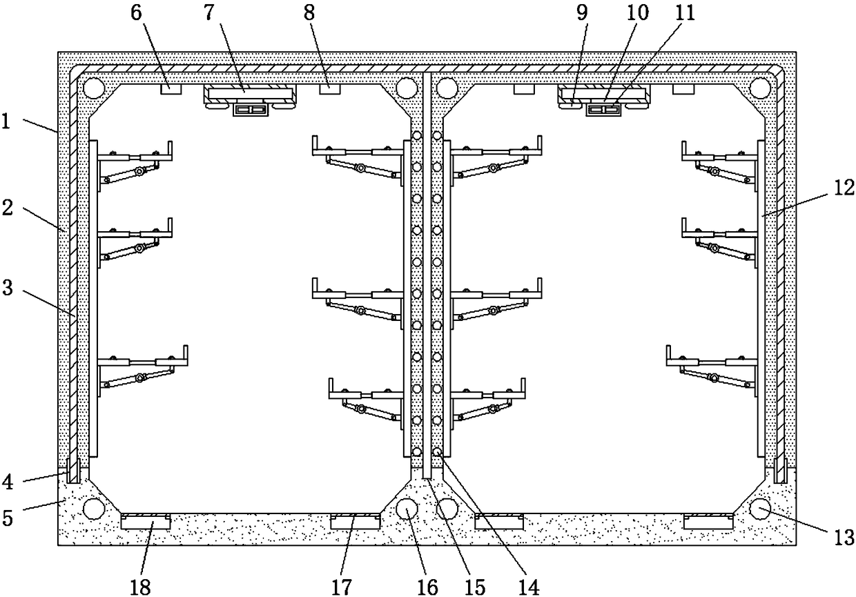 Light reinforced concrete pipe gallery