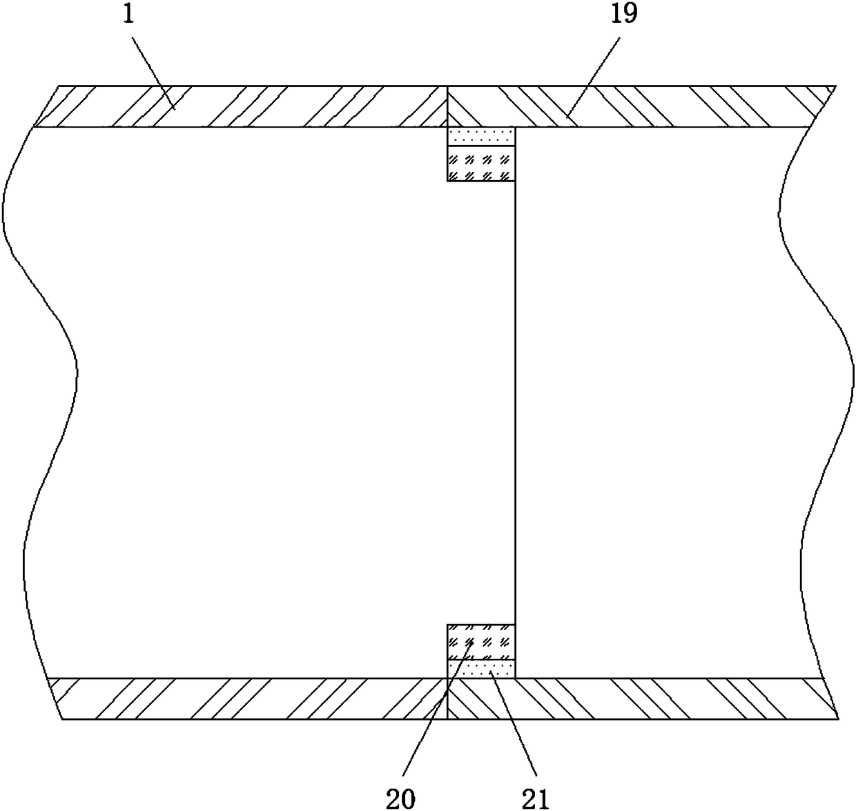 Light reinforced concrete pipe gallery