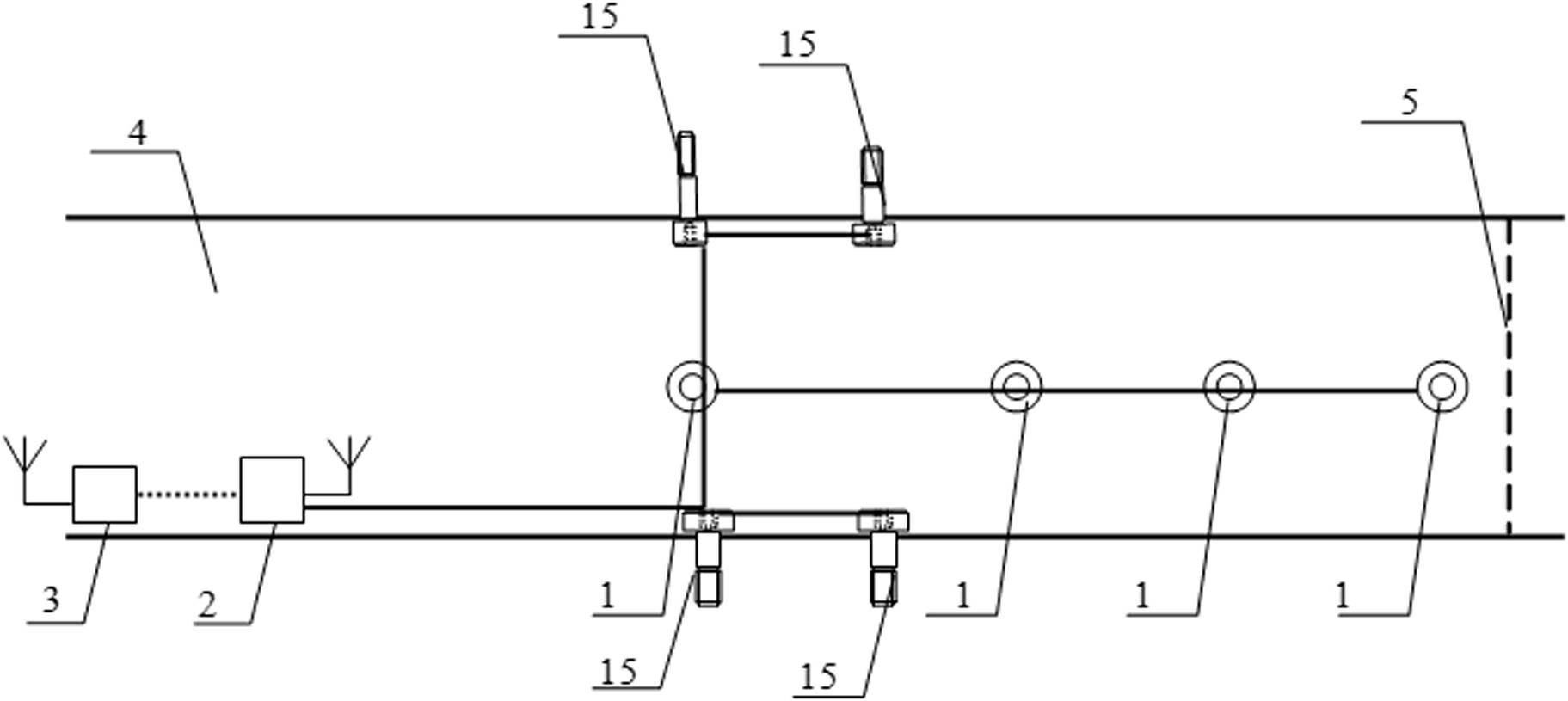 Method and system for remote three-dimensional digital safety early warming for tunnel construction landslide