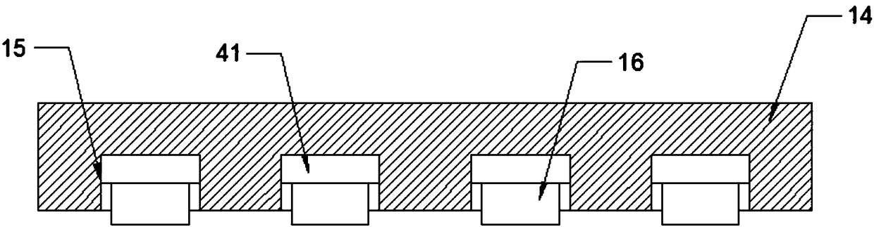 Machining device for automobile parts