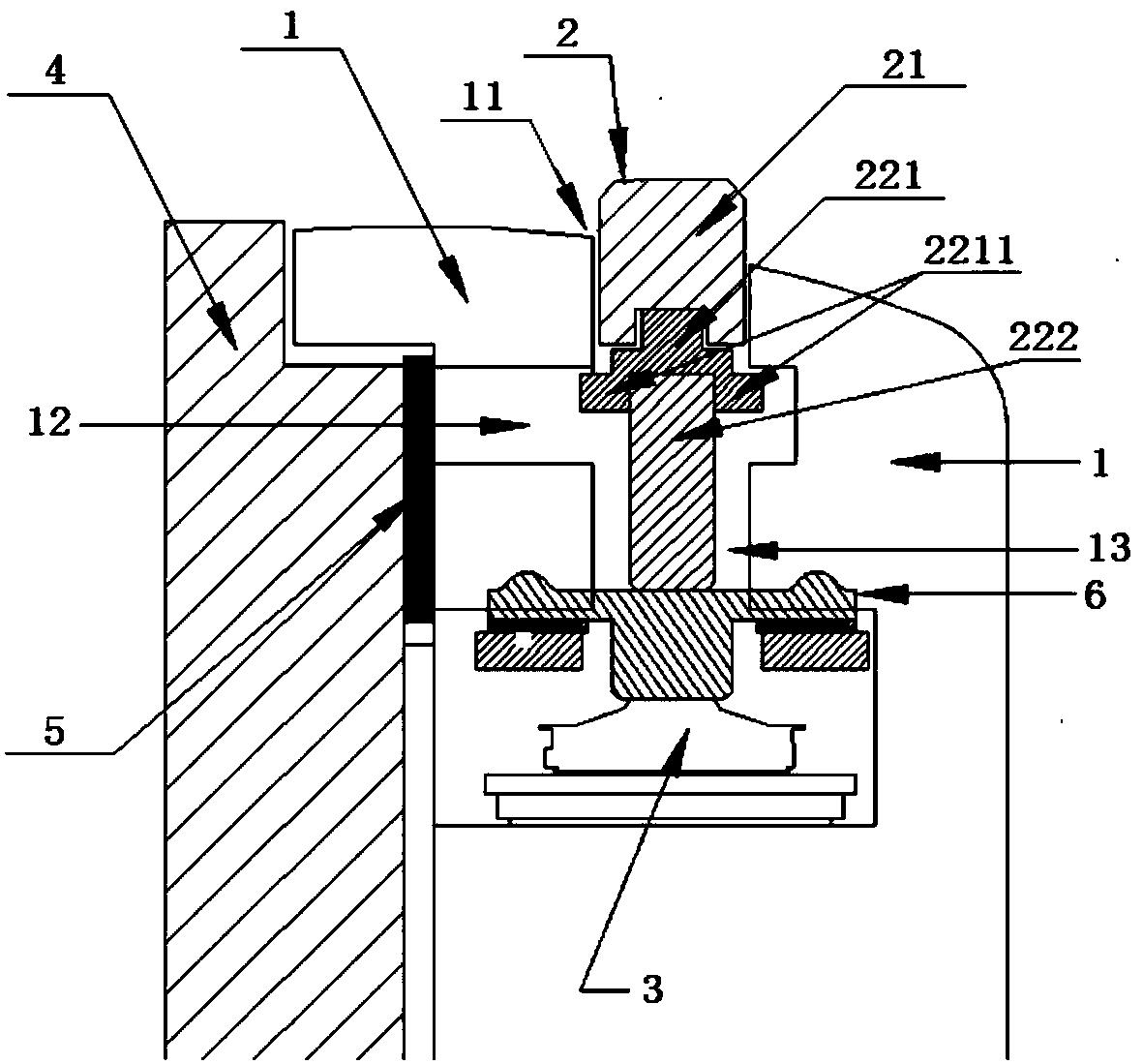 A side key structure and mobile terminal