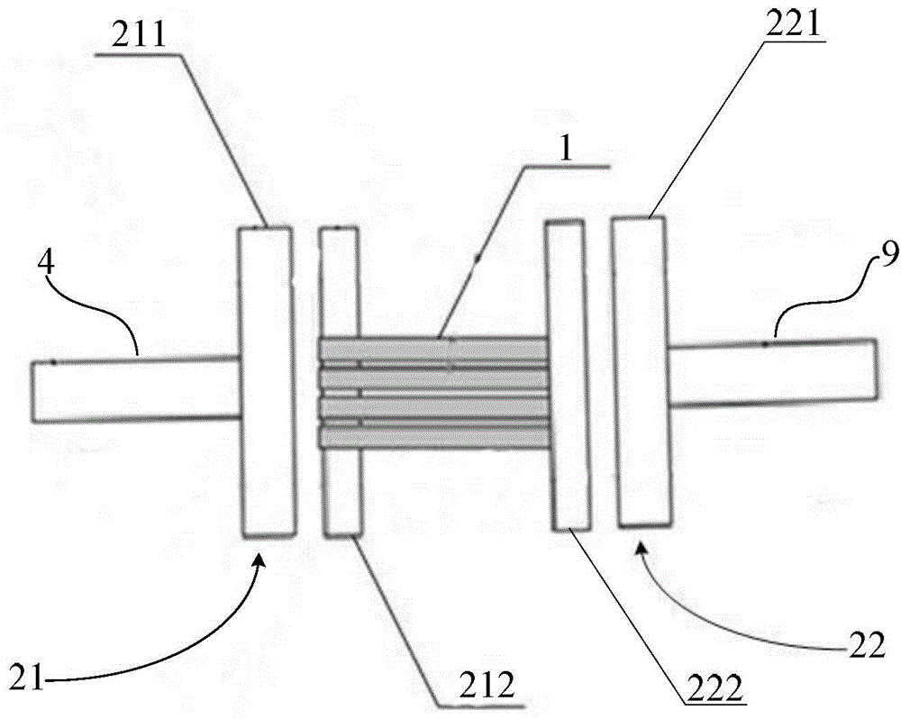 Immobilized cultivation device, harvesting device and immobilized cultivation method