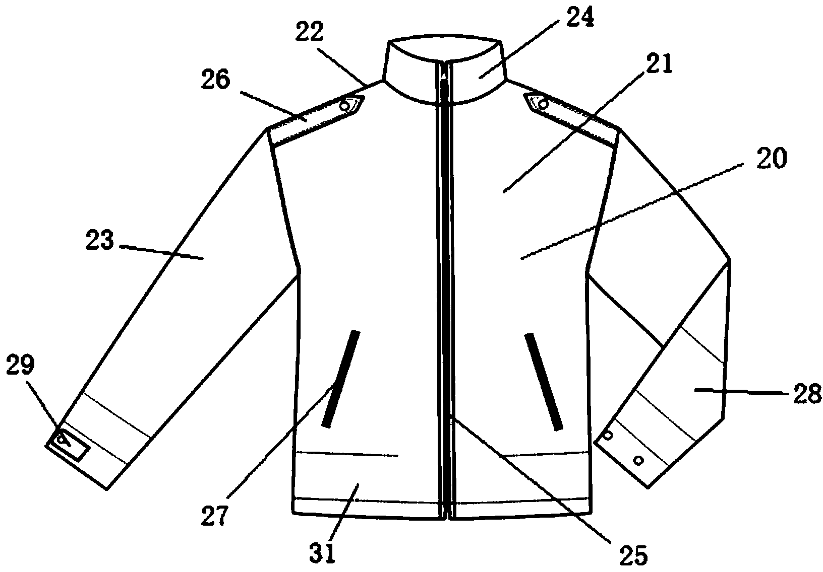 Mosquito prevention suit used in field environment