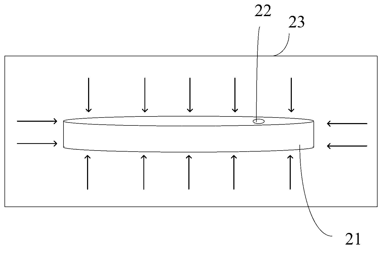 Chromium target production method