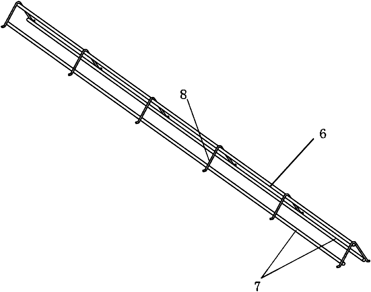 Full-prefabricated floor special for fabricated steel structure