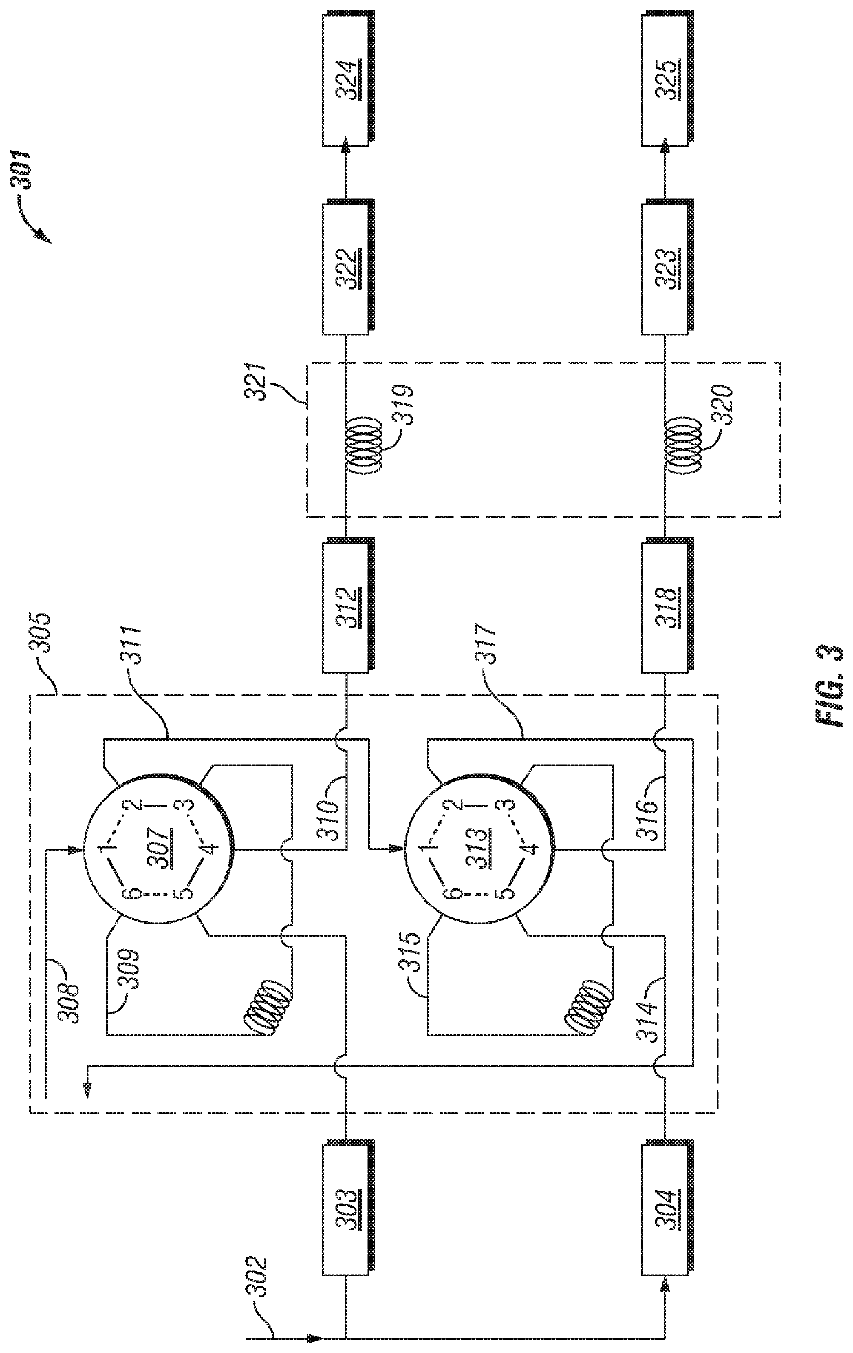 Method and apparatus for quantitatively analyzing a gaseous process stream