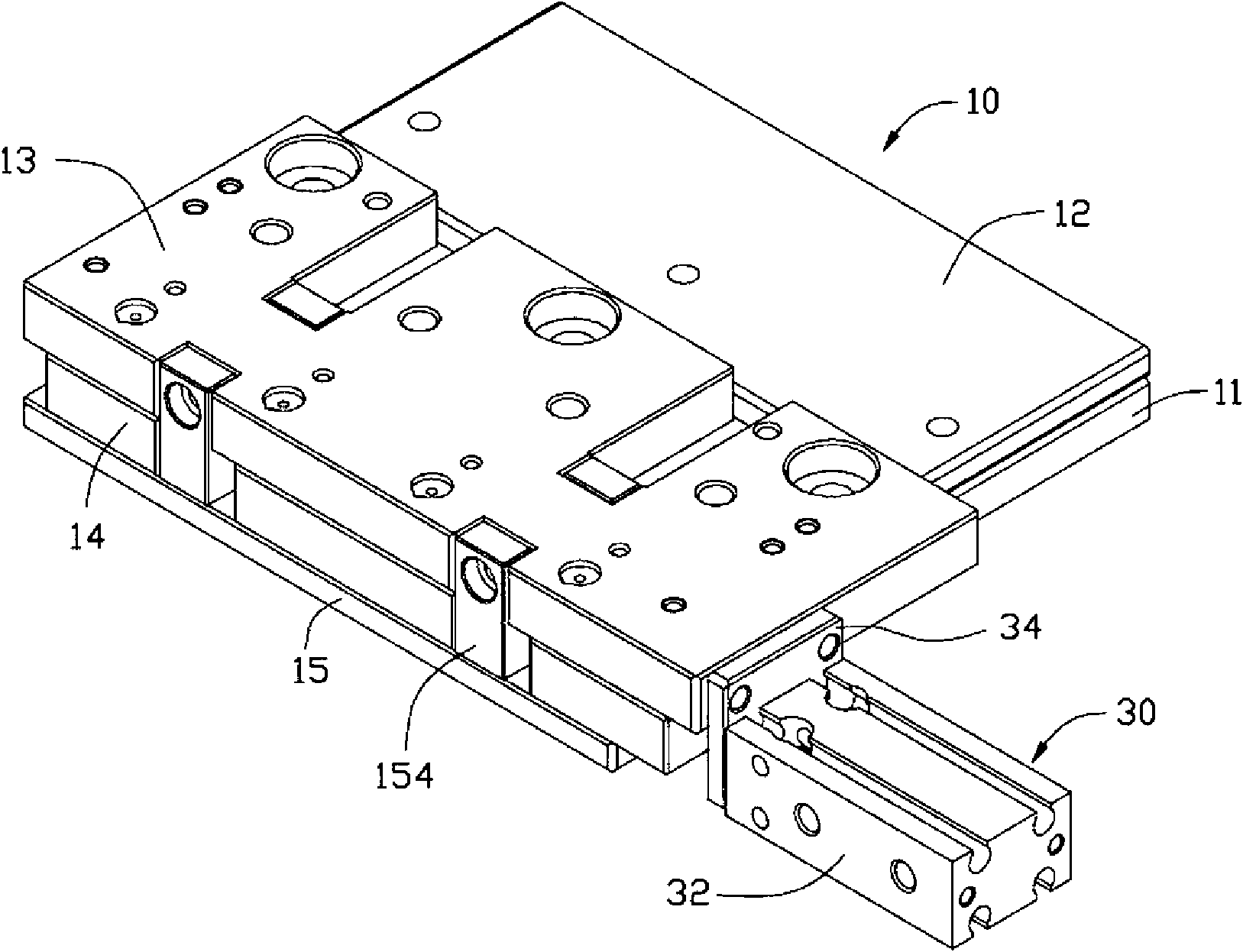 Material distribution device