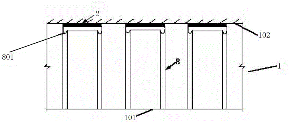 Concrete-lined tunnel structure, circular flat jack and high-pressure tunnel technology