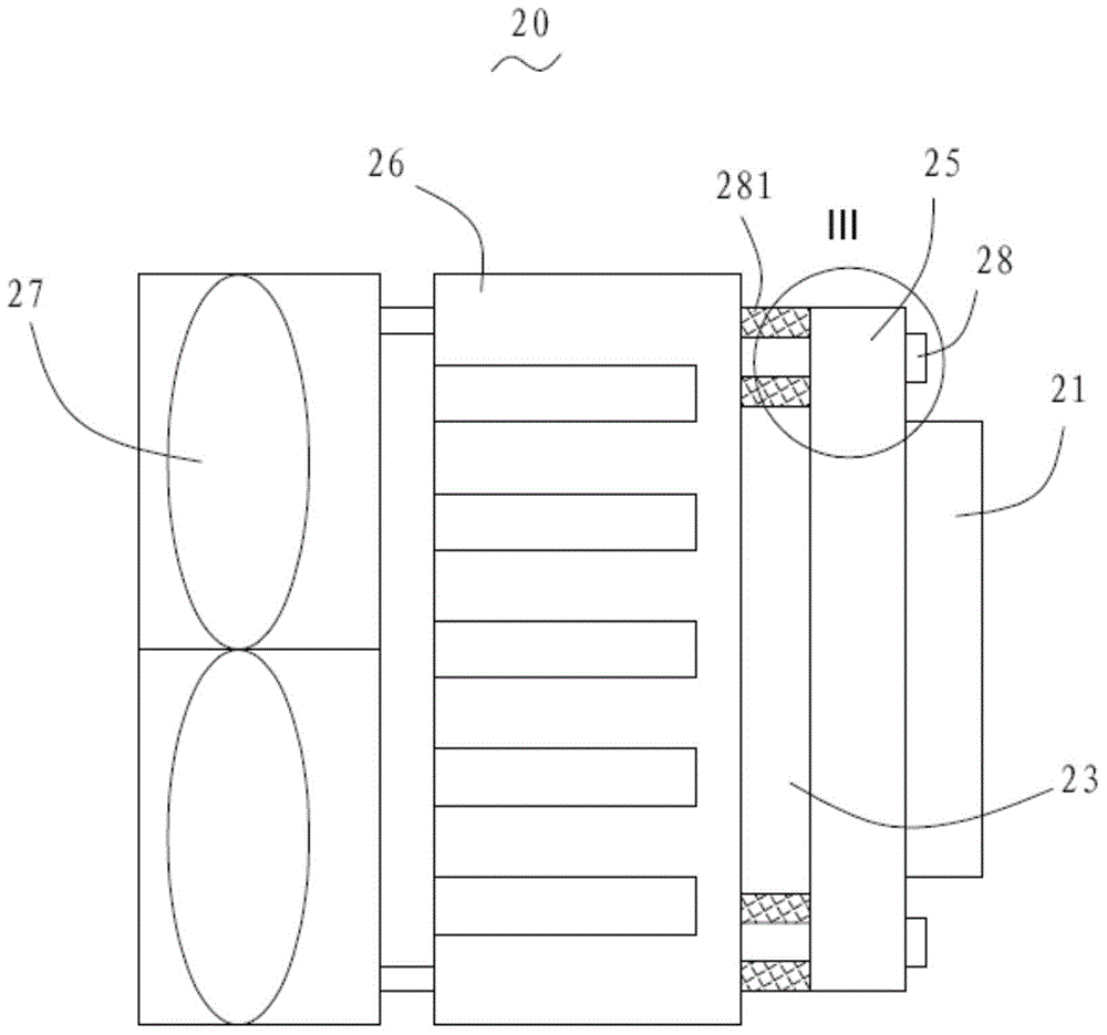 Medical endoscope, medical endoscope cold light source system, and temperature control system for medical endoscope cold light source system