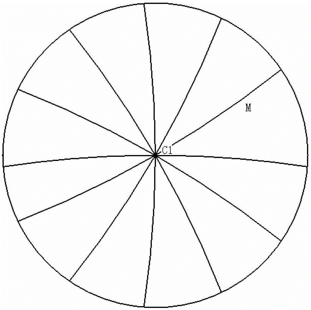 A centering calibration device for a sensor-rotating swing-arm profiler measuring head