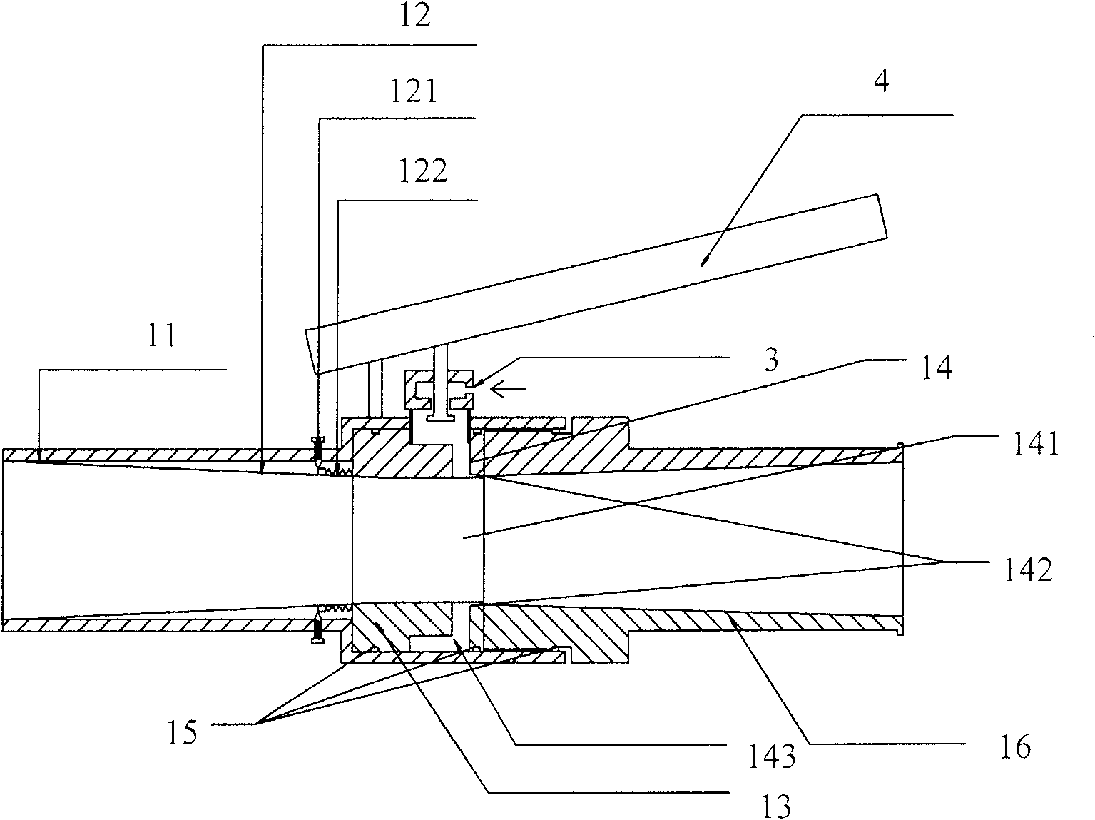 Electroless energy-conservation water and dust collector