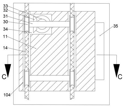 A green building engineering all-glass curtain wall construction system and construction method