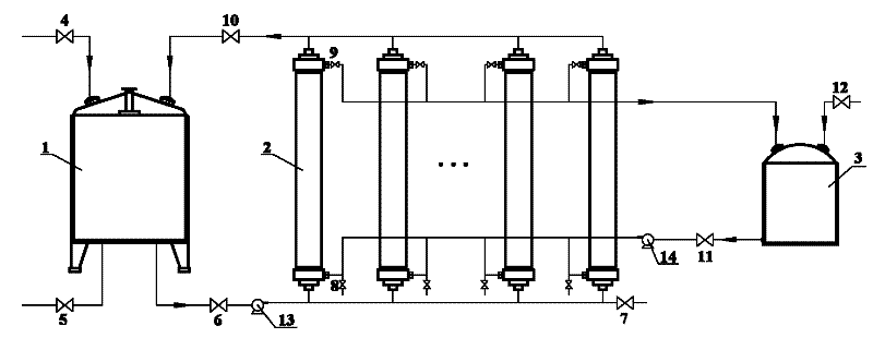 Efficient desalting device and efficient desalting method for salted egg white