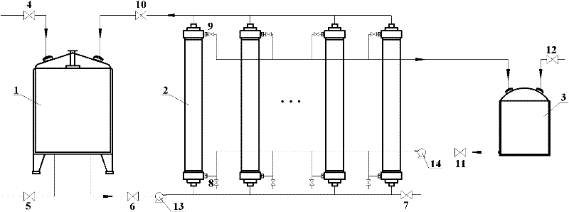 Efficient desalting device and efficient desalting method for salted egg white